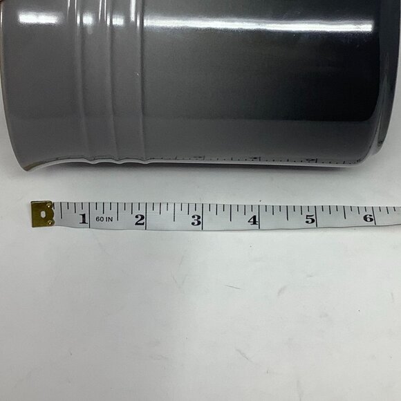 Le Creuset utensil crock holder ceramic light grey ombre 6 in. 1.1 liter - Picture 5 of 5